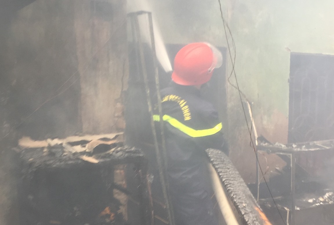 Thông tin về vụ cháy tại phường Thành Tô, quận Hải An